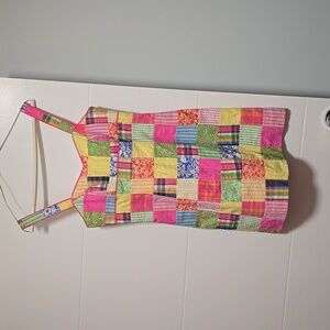 Lilly Pulitzer Madras plaid sundress, size 4